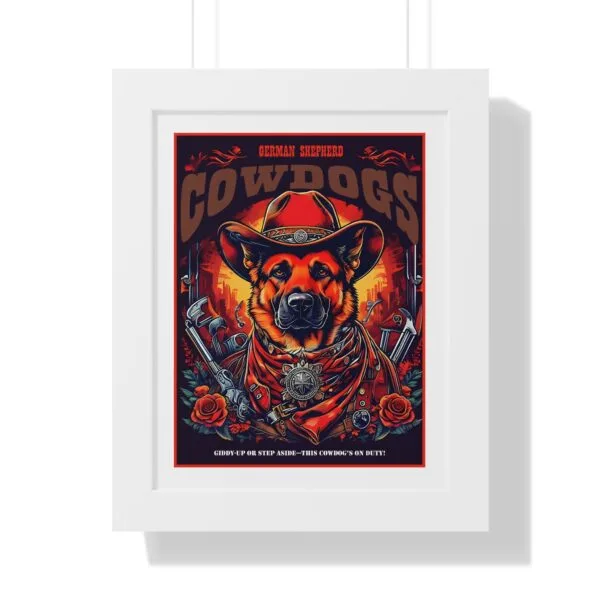 German Shepherd Cow-dogs Poster