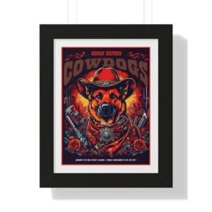 German Shepherd Cow-dogs Poster