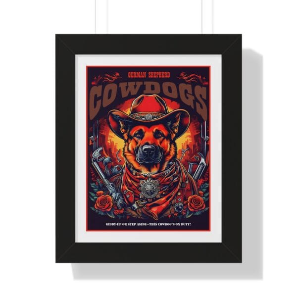 German Shepherd Cow-dogs Poster