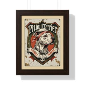 Sailor Pitbull Terrier Poster
