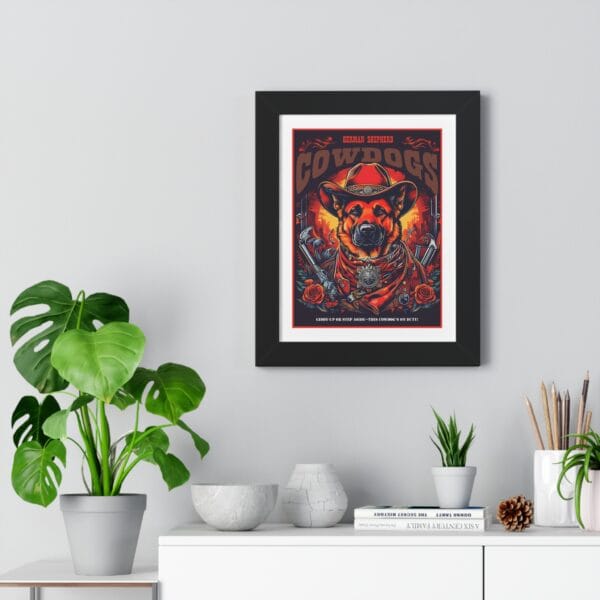 German Shepherd Cow-dogs Poster