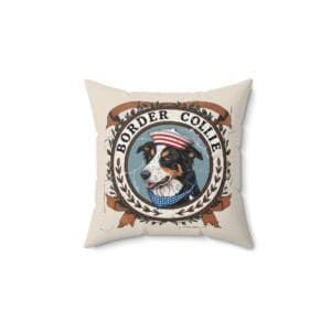 Border Collie Pillow
